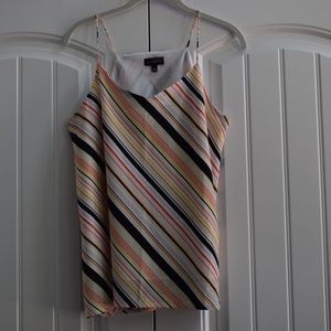 The Limited Striped Lined Top / Cami - Size L